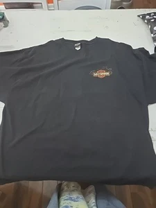 Harley Davidson Motorcycle Shirt Black Mens 4XL Kersting's Museum Short Sleeve - Picture 1 of 5