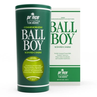 Ball Boy Tennis Scented Candle by Prince x Sunscreen, Premium Soy-Blend Wax, ... - Image 1 of 4