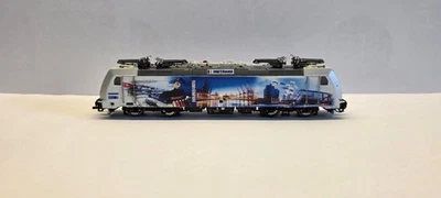 TT  Tillig E-Lok BR 386 020 "Metrans  150 Jahre Hamburger Hafen" ,digital, gebr - Bild 1 von 3