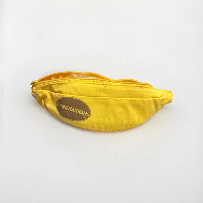 Bananagrams Tile Game The Anagram Game in Banana Pouch Complete New Travel Game - Image 1 of 4