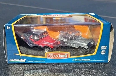 Greenlight Jeep Wrangler YJ Firstcut Sahara First Cut 1987 Chase Rare Limited  - Image 1 of 4