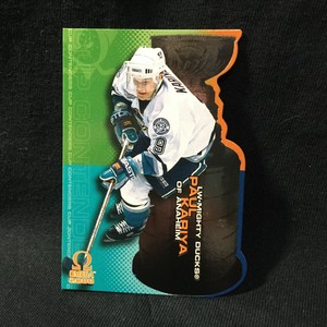PAUL KARIYA DUCKS 2000 PACIFIC OMEGA CUP CONTENDERS INSERT CARD #1