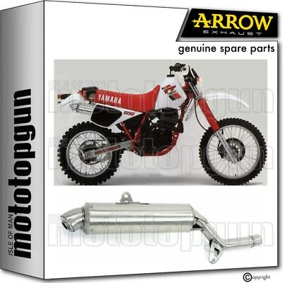 Exhaust stainless steel paris dacar arrow yamaha xt 600 tenere 86/92 - Image 1 of 2