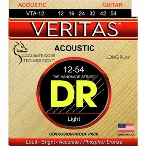 DR VTA-12 'Veritas' Phosphor Bronze Acoustic Guitar strings 12-54 - Picture 1 of 2