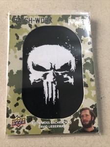 The Punisher Season 1 Patch-Work Trading Card #PW4 Ebon Moss Bachrach David