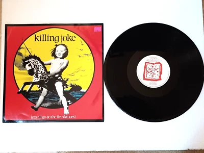 KILLING JOKE Let's All Go (To The Fire Dances) 1983 EG 12" VG UK pressing Foto 1 de 4