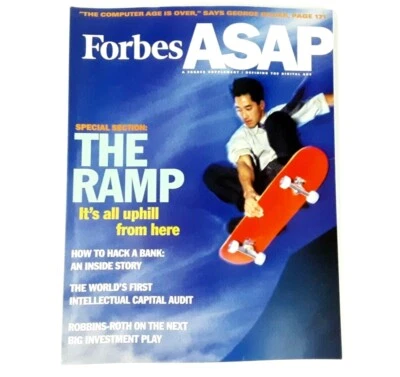 Vintage Forbes ASAP April 3, 2000 Bank Hacking Best Ramping Companies Hire Up  — 第 1/4 张图片
