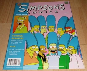 Simpsons Comics UK #24...Published January 28, 1999 by Titan - Picture 1 of 3