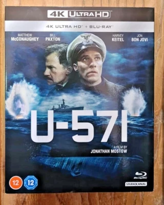 4K UHD BLU-RAY  U-571    BRAND NEW SEALED UK STOCK - Image 1 of 2