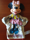 Vintage Walt Disney Original Hand Puppet Minnie Buono Stato  0223 0436