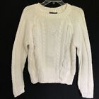 Anthropologies Elsamanda Brand Knit Fringe Sweater, NWT Sz L Retail $115