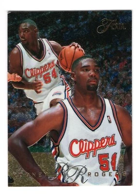 1995-96 FLAIR RODNEY ROGERS CARD #171 **NM-MT**  LOS ANGELES CLIPPERS - Image 1 of 2