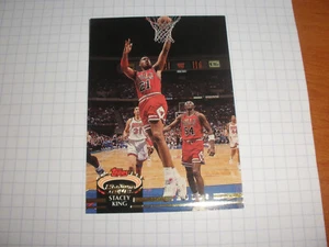 1992/93 TOPPS STADIUM CLUB STACEY KING CHICAGO BULLS N° 86 - Imagen 1 de 2