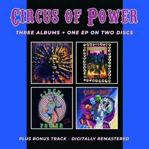 CIRCUS OF POWER - CIRCUS OF POWER/VICES/MAGIC & MADNESS/LIVE AT THE  2 CD NEU - Bild 1 von 1