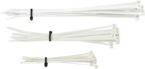 Moose Racing 30-teilig Kabelbinder Set weiß Motorrad Quad Enduro Motocross MX - Bild 1 von 1