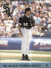 1993 White Sox Kodak Baseball Card #8 Alex Fernandez