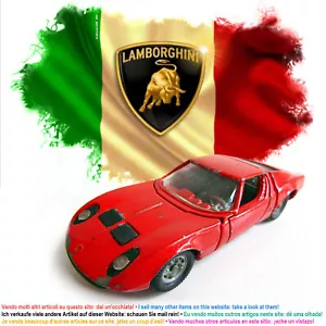 Lamborghini P400 Miura Bertone, Mebetoys 1966, Art.A20 - 1:43, made in Italy. - Bild 1 von 2