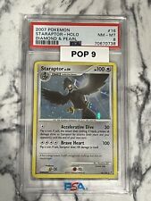 Staraptor PSA 8 16/130 Diamond & Pearl Base Set 2007 Holo Pokemon Card