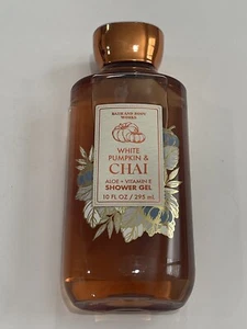 Bath & Body Works White Pumpkin & Chai Shower Gel 10 fl oz / 295 ml - Picture 1 of 3