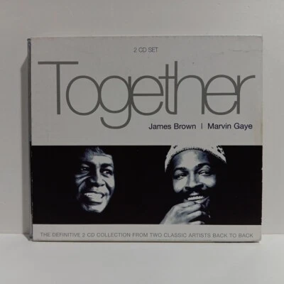 JAMES BROWN MARVIN GAYE TOGETHER 2 CD Set with Dust Jacket Foto 1 de 4