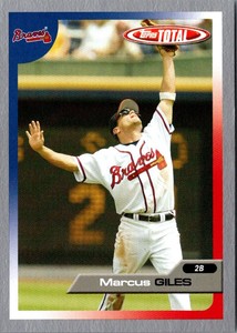 2005 Topps Total Marcus Giles #265 Atlanta Braves