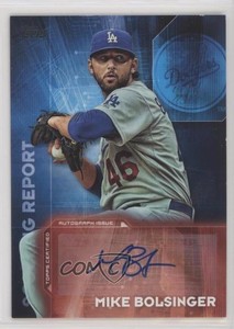 2016 Topps Update Scouting Report Auto Mike Bolsinger #SRA-MB Auto