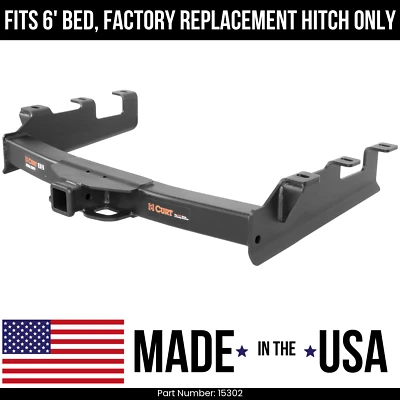 For 07-07 Chevy Silverado 2500HD Classc Trailer Hitch 6' bedReplHitch Curt 15302 Foto 1 de 4