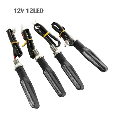 Para Kawasaki KLR650 4X Moto 12 LED Intermitentes Indicadores Luz EE. UU. Foto 1 de 4