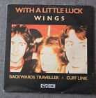 Wings & Paul McCartney, with a little luck / backwards traveller, SP - 45 RPM
