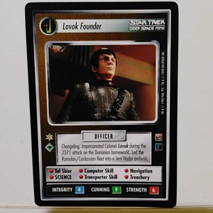 STAR TREK CCG -- DOMINION--- FUNDADOR LOVAK --- CASI NUEVO / COMO NUEVO - Imagen 1 de 1