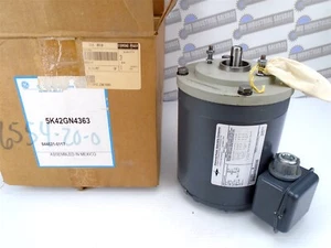 GE Electric - 5K42GN4363 - AC Blower Motor - 1/6 HP - 230/460V - 1725 RPM -(NEW) - Picture 1 of 12