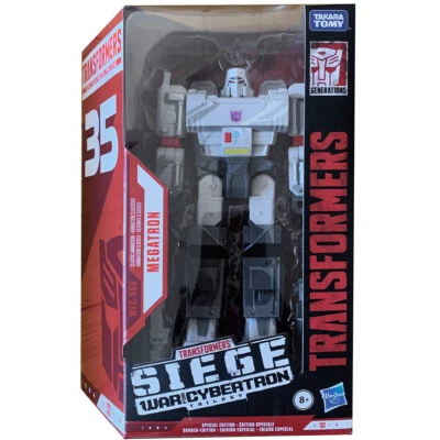 Transformers Siege War for Cybertron Megatron 35th Action Figure Hasbro Official - Image 1 of 4
