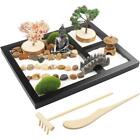 Stress Relief Mini Meditation Zen Garden Table Décor Rake w/ Kit C0 & H X1I6