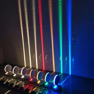 LED Wandleuchte 360° Kreis Wand-Lampe Strahler Innen Modern Effekt Leuchte Licht - Picture 1 of 25