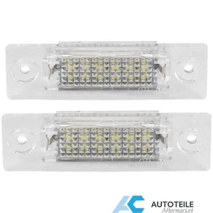 Iluminación LED de matrícula para Skoda Superb I 3U4 VW Caddy Passat Transporter - Imagen 1 de 3