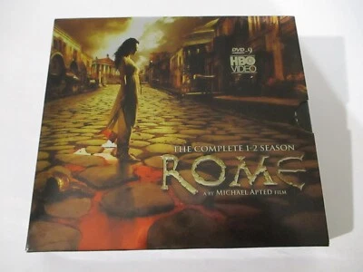 Rome The Complete Season 1 & 2 4 Disc DVD Rare Chinese Release Region Free Foto 1 de 4
