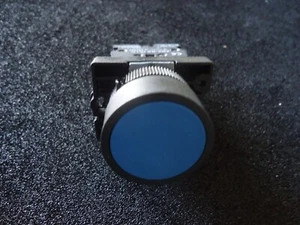5 New ZB2-BE101C, 10A, 600V, 240V-3A AC15. Blue push Button Switch. - Picture 1 of 4
