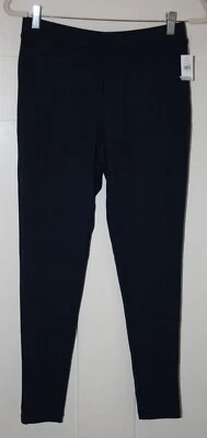 Gap 女式打底裤弹力球衣全长海军蓝 L 码 — 第 1/4 张图片