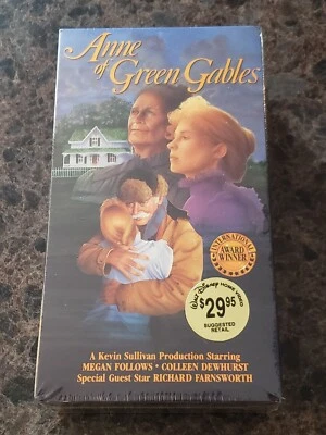BRAND NEW Anne Of Green Gables (VHS; 1988) Megan Follows RARE Sealed OOP - Image 1 of 4
