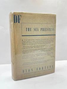 Dion Fortune The Sea Priestess 1938 First Edition Occult Literature - Picture 1 of 6