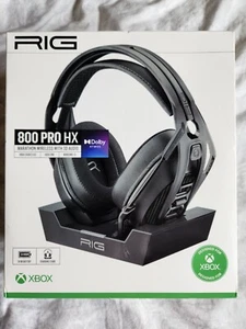 RIG 800 Pro HX Marathon Wireless Headset with Base - Black - Picture 1 of 3