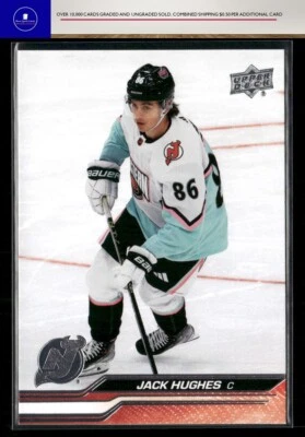 2023-24 Upper Deck Jack Hughes #680 - Image 1 of 2
