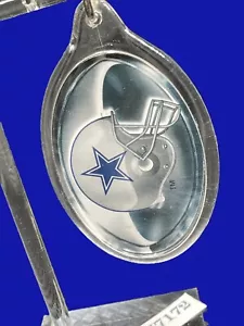 Portachiavi acrilico-Dallas Cowboy 2000 Star Helmet Miller Lite Pilsner birra IN7172 - Foto 1 di 7