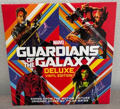 Guardians of the Galaxy: Deluxe (Limited Edition, Red & Yellow Vinyl) LP OST - Image 1 of 4