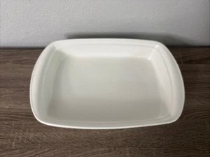 CorningWare French White Stoneware 9 X 13 Lasagna Casserole Baking Dish Roaster - Bild 1 von 4