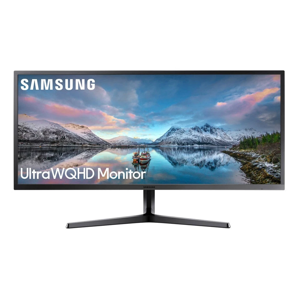 Samsung S34J550WQR 34" UWQHD Monitor 3440x1440 VA FreeSync HDMI DP - Bild 1 von 4