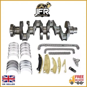 LAND ROVER 204DTD 2.0D ALLOY STEEL CRANKSHAFT BEARINGS SET WITH TIMING CHAIN KIT - Picture 1 of 6