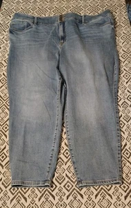 TORRID Blue Wash Super Soft Jersey Jegging Größe 6 (6X/30) NEU 30R - Bild 1 von 12