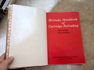 HORNADY Handbuch des Patronen-Nachladegewehrs - Pistole 1987 3. Auflage, HB - SCHNELLER VERSAND - Bild 1 von 4