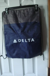 DELTA SPORT GYM BAGPACK DRAWSTRING NYLON NEW - Picture 1 of 3
